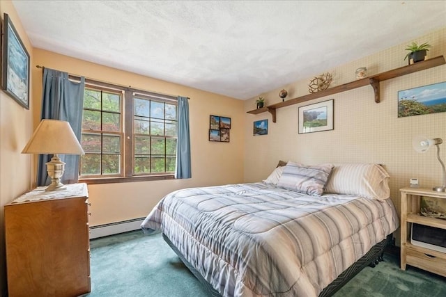 9 Oak Hill Rd, Mendon, MA 01756 - carpeted bedroom with baseboard heating
