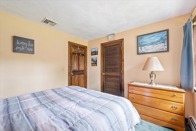 9 Oak Hill Rd, Mendon, MA 01756 - bedroom featuring baseboard heating and a closet