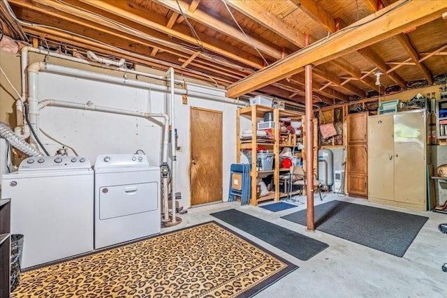 9 Oak Hill Rd, Mendon, MA 01756 - unfinished basement with separate washer and dryer