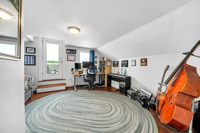 39 Madison St Unit 2, Somerville, MA 02143 - office space with lofted ceiling and wood finished floors