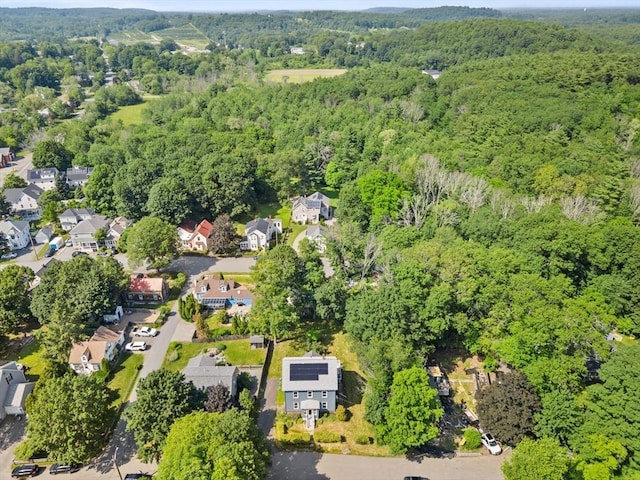 12 Russell St, Amesbury, MA 01913 - view of property location featuring a forest and nearby suburban area