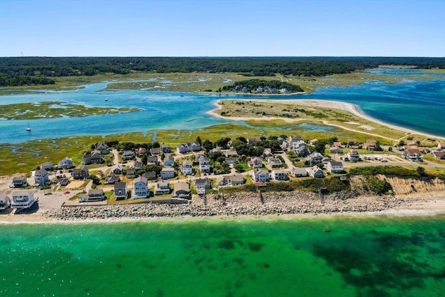 328 Central Ave, Scituate, MA 02050 - aerial perspective of suburban area with expansive coastline