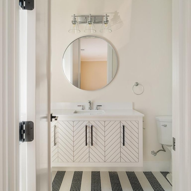 234 Valley Rd, Needham, MA 02492 - bathroom with toilet and a sink