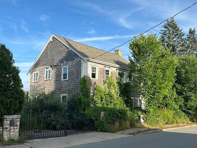 view of property exterior