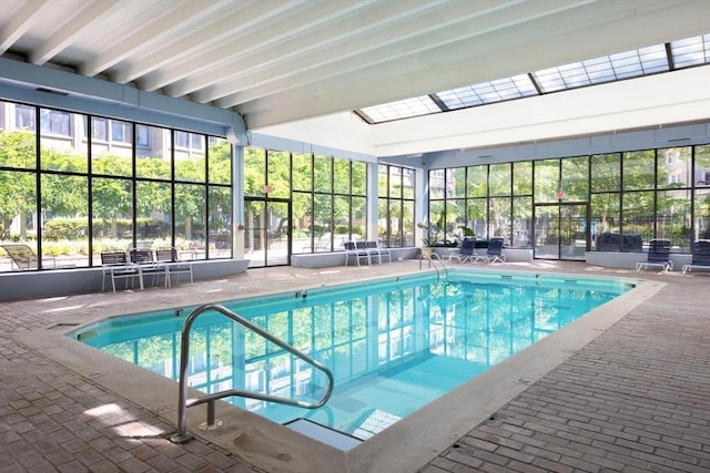 community pool featuring a patio area