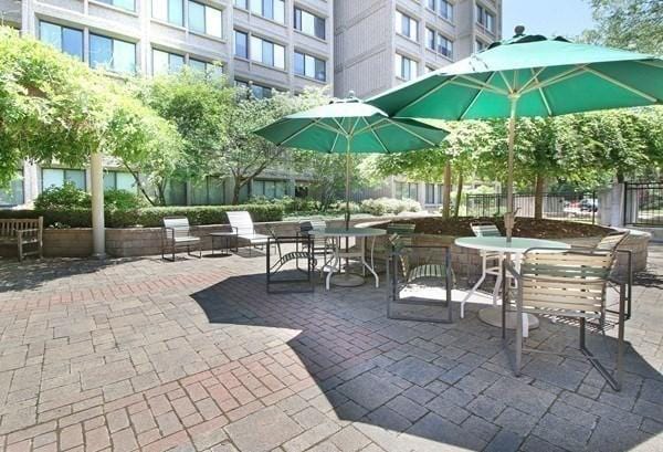 view of patio / terrace with fence