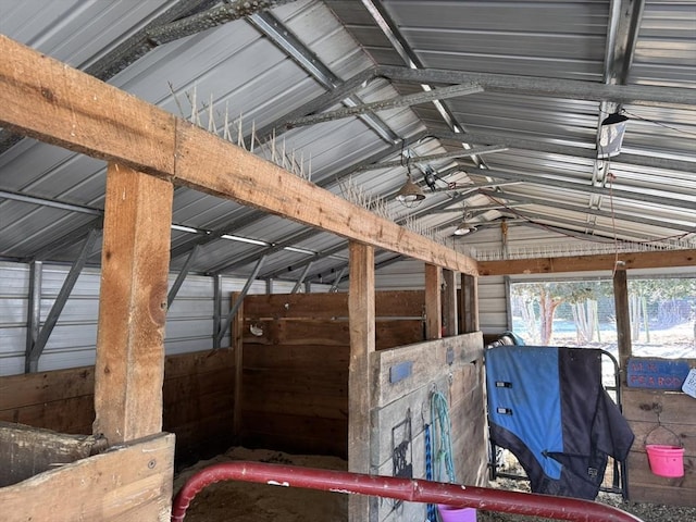 view of stable