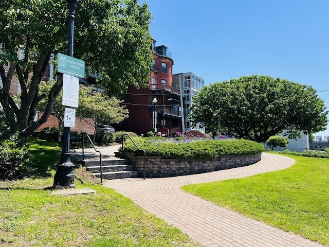 6 Brigham St Unit 2, Boston, MA 02128 - view of home's community featuring a lawn