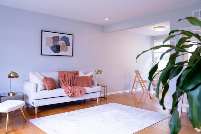 62 Roberts Dr Unit 62, Bedford, MA 01730 - living area featuring wood finished floors, baseboards, and recessed lighting