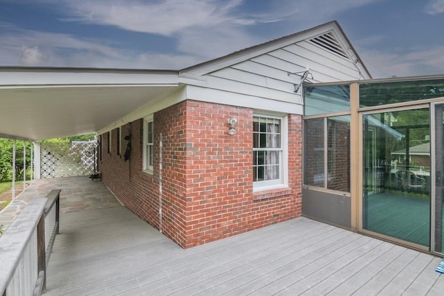 5 Norman Cir, Montague, MA 01376 - view of deck