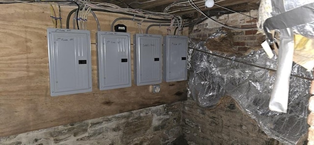 734 Main St, Amherst, MA 01002 - utility room featuring electric panel
