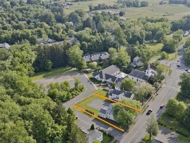 734 Main St, Amherst, MA 01002 - aerial view