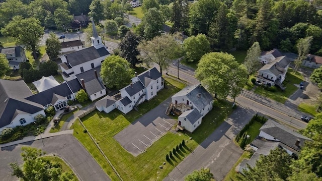 734 Main St, Amherst, MA 01002 - aerial view of property's location featuring nearby suburban area