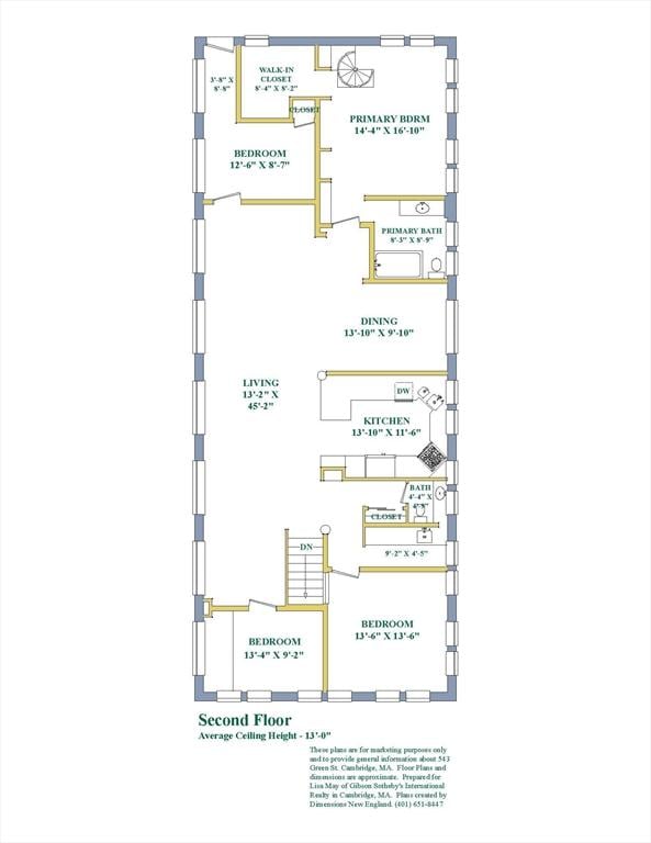 543 Green St, Cambridge, MA 02139 - view of property floor plan
