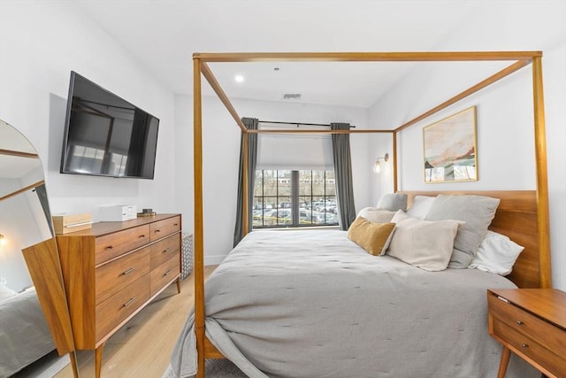 4 Payne St One, Unit One, Boston, MA 02122 - bedroom featuring light wood finished floors and recessed lighting