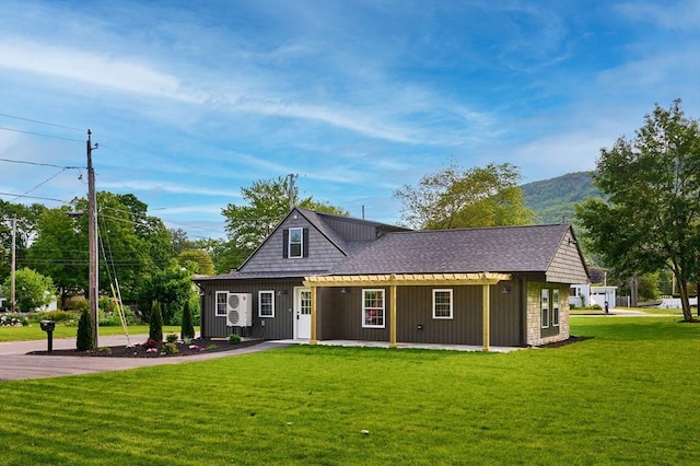116 Holyoke St, Easthampton, MA 01027 - view of front facade with a front lawn