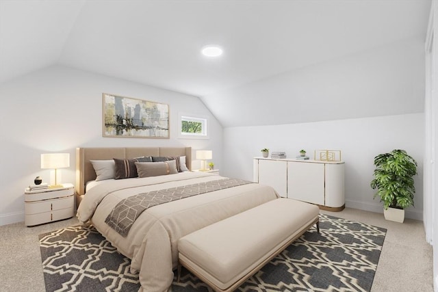 2 Pauls Way, Newbury, MA 01951 - carpeted bedroom featuring vaulted ceiling and baseboards