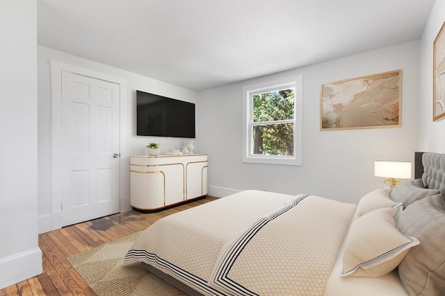 2 Pauls Way, Newbury, MA 01951 - bedroom featuring hardwood / wood-style floors and baseboards