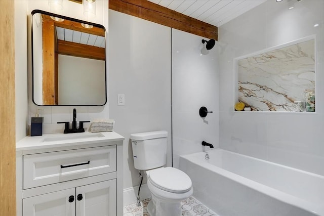 66 S W Dr, Dennis, MA 02638 - bathroom featuring vanity and tub / shower combination