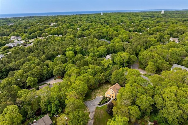 66 S W Dr, Dennis, MA 02638 - bird's eye view of a heavily wooded area