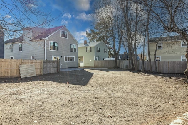 view of rear view of property