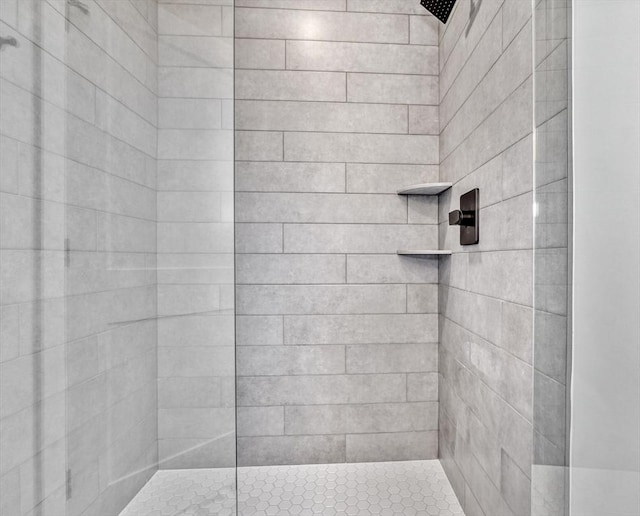 148 Myrtle Unit 1, Melrose, MA 02176 - bathroom featuring a tile shower