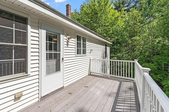 43 Warwick Rd, Gardner, MA 01440 - view of wooden terrace