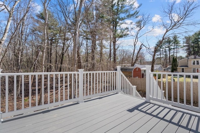 9 Patten Rd, Norton, MA 02766 - wooden terrace featuring a shed