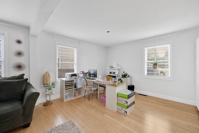 45 Olney Ave, Springfield, MA 01119 - office with light wood finished floors and baseboards