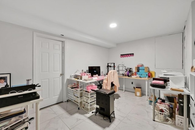 45 Olney Ave, Springfield, MA 01119 - office space with light marble finish floors and recessed lighting