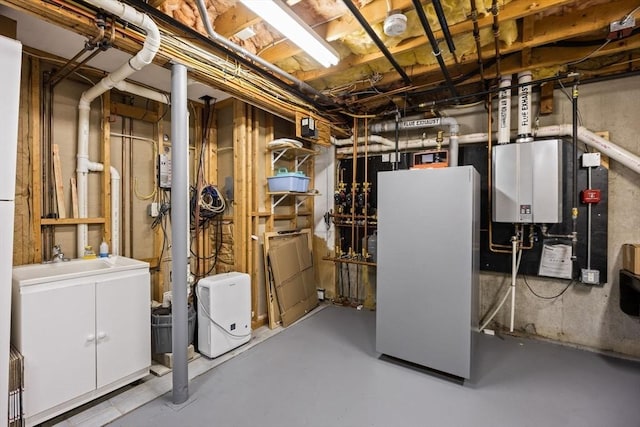 1 Calico Cir Unit 1, Dennis, MA 02639 - utility room with water heater