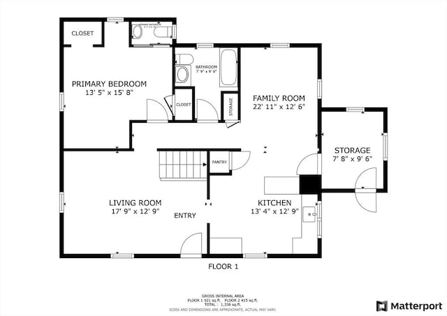 326 Lake Rd, Ashburnham, MA 01430 - property floor plan