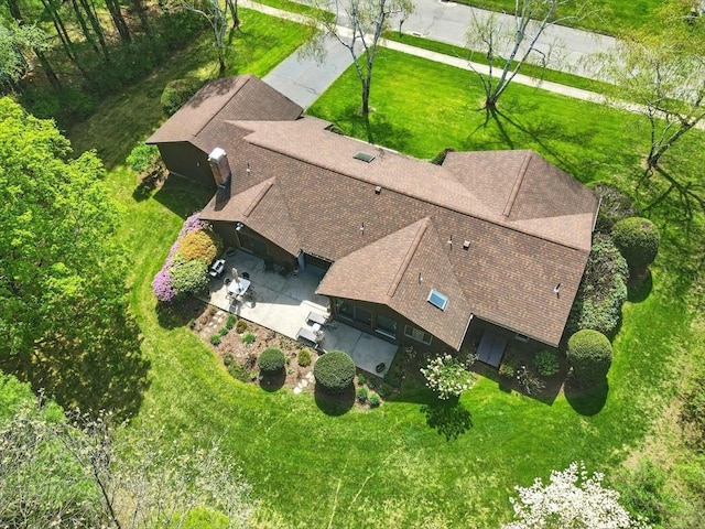 bird's eye view
