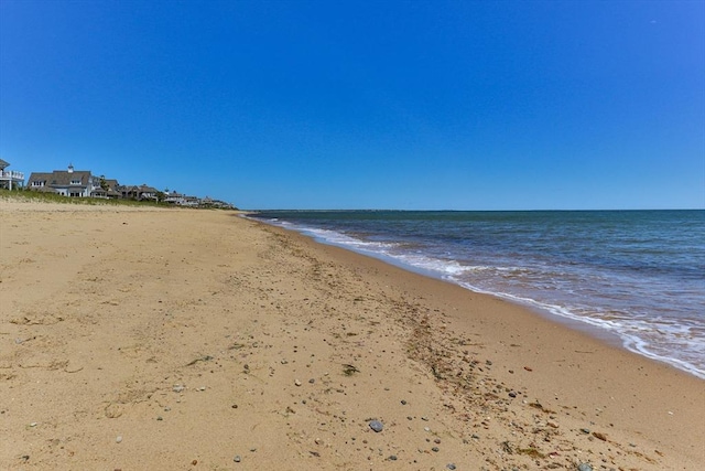 water view with a beach view