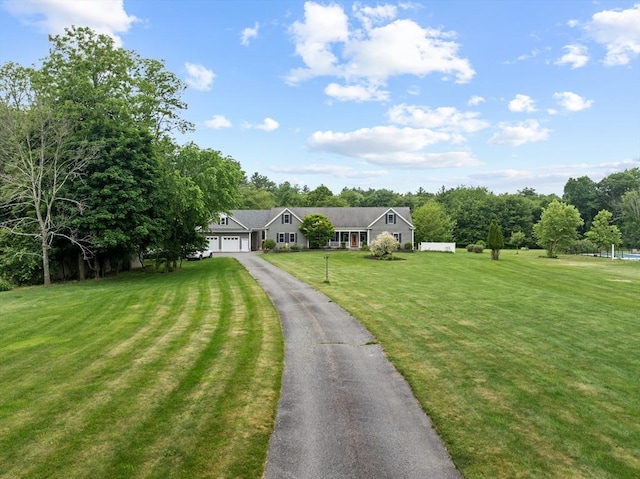 45 Pleasant St, Middleboro, MA 02346 - ranch-style home with an attached garage, driveway, and a front yard