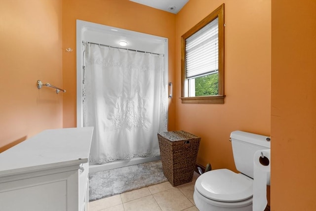 45 Pleasant St, Middleboro, MA 02346 - full bath with a shower with shower curtain and tile patterned flooring