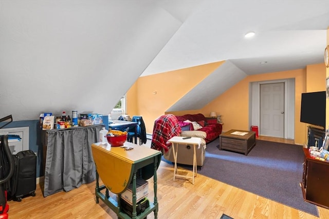 45 Pleasant St, Middleboro, MA 02346 - bonus room featuring vaulted ceiling and wood finished floors