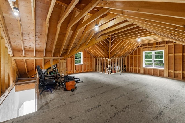 45 Pleasant St, Middleboro, MA 02346 - view of attic
