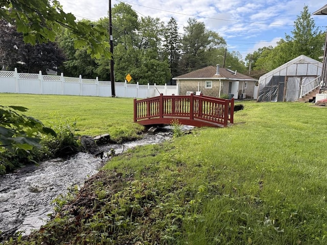 612 Grove St Lot 1, Worcester, MA 01605 - view of yard featuring an outbuilding and a greenhouse