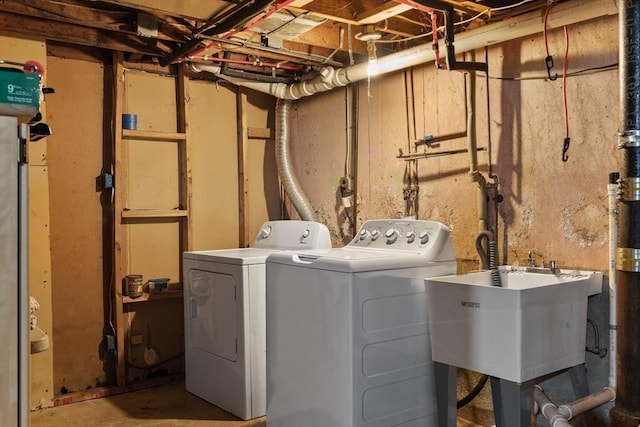 96 Hurd St, Lynn, MA 01905 - washroom with washer and clothes dryer
