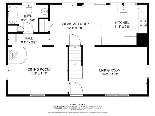 96 Hurd St, Lynn, MA 01905 - view of floor plan / room layout
