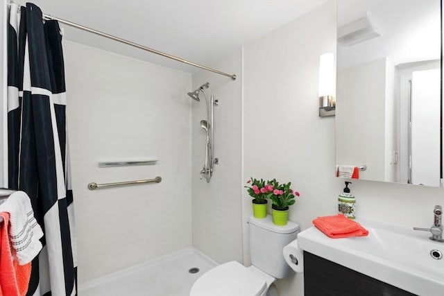 280 Boylston St Unit 110, Newton, MA 02467 - full bath featuring vanity and a shower with curtain