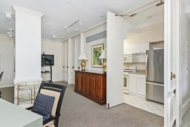 280 Boylston St Unit 110, Newton, MA 02467 - office with light colored carpet and ornamental molding
