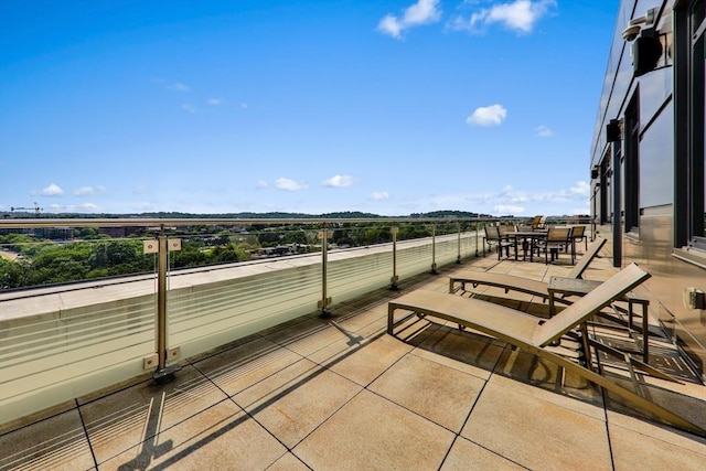 view of patio / terrace featuring outdoor dining space