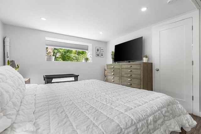 138 Dartmouth St, Everett, MA 02149 - bedroom featuring wood finished floors and recessed lighting