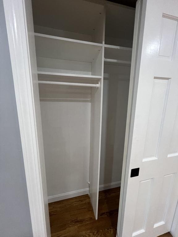 view of closet