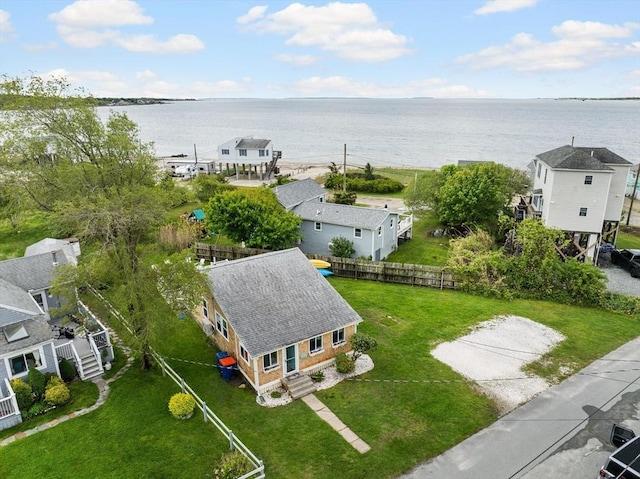 13 Hathaway St, Fairhaven, MA 02719 - drone / aerial view of a large body of water
