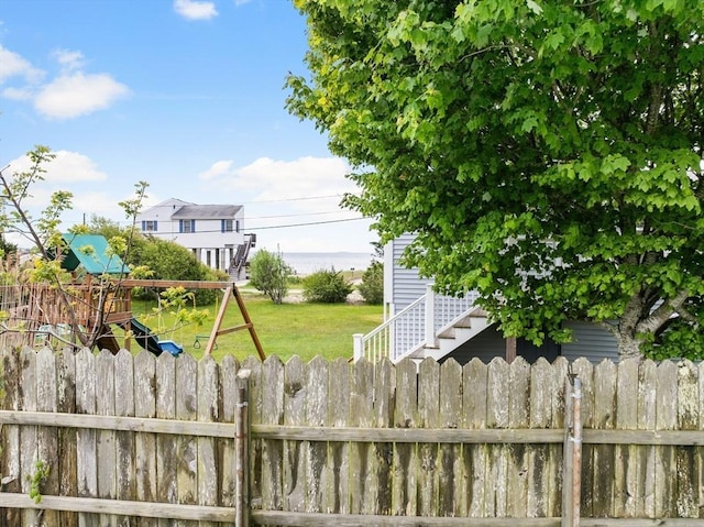 13 Hathaway St, Fairhaven, MA 02719 - view of yard featuring stairway