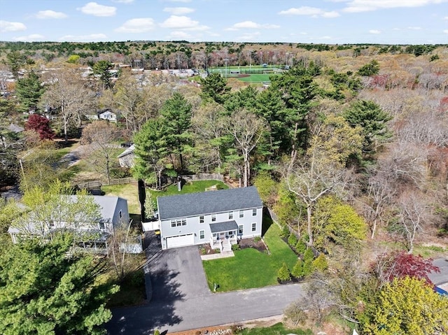 57 Chittenden Rd, Scituate, MA 02066 - aerial view of property and surrounding area