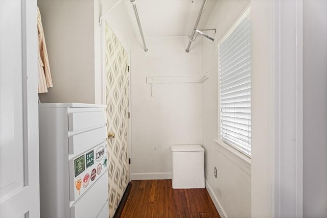 6 Fruit St, Hopkinton, MA 01748 - spacious closet featuring wood finished floors